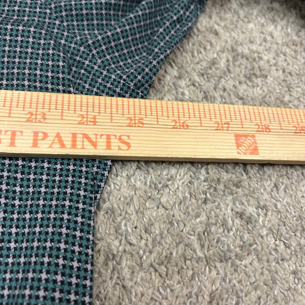 Bugatchi Button Down Ooohcotton Tech Xxl Teal Geo… - image 5